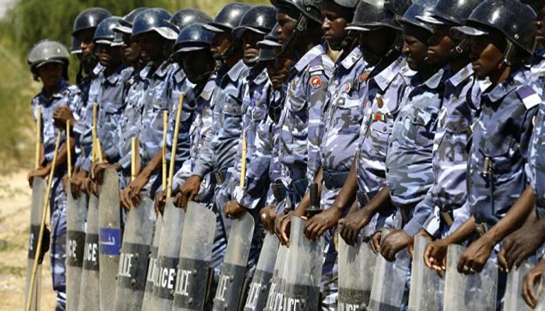 عناصر من الشرطة السودانية - أرشيفية 