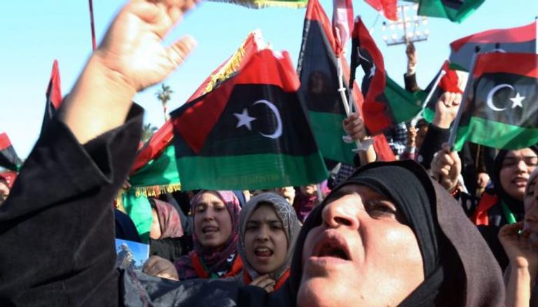 مظاهرات لسيدات ليبيات غاضبة تجاه التنمر -أرشيفية