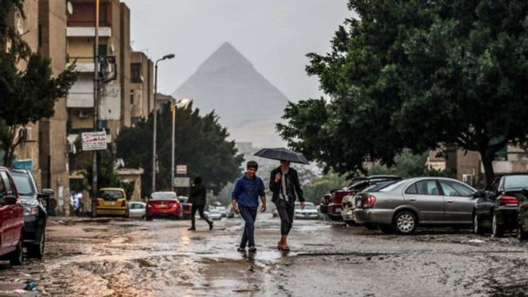 الأمطار ستكون متوسطة على القاهرة- أرشيفية