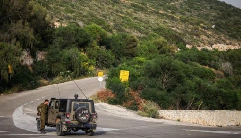 دورية إسرائيلية على الحدود مع لبنان 