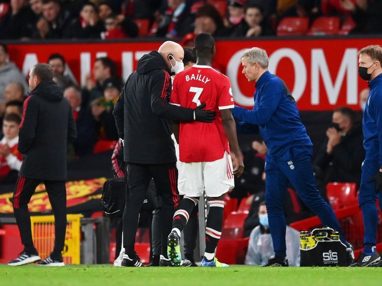 إيريك بايلي مدافع مانشستر يونايتد