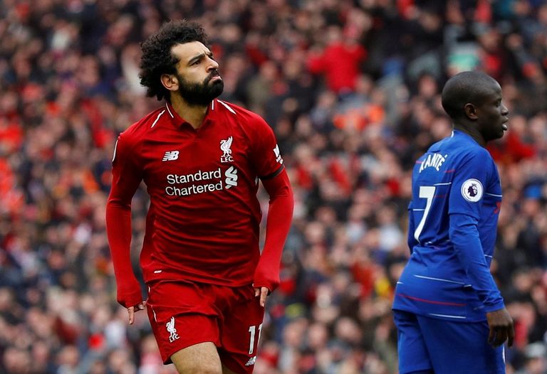 محمد صلاح نجم ليفربول ضد تشيلسي محمد صلاح نجم ليفربول هداف الدوري الإنجليزي