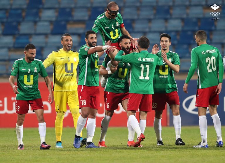 فريق الرمثا بطل الدوري الأردني