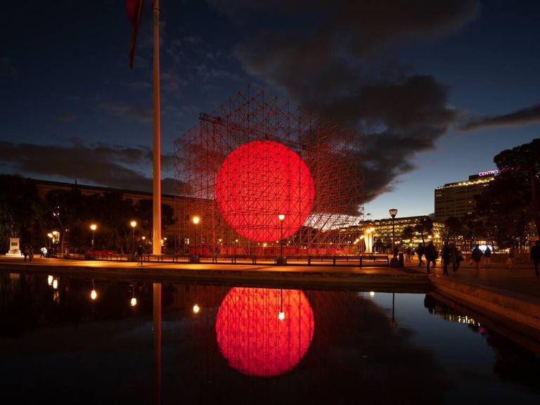 قوس النصر المغطى