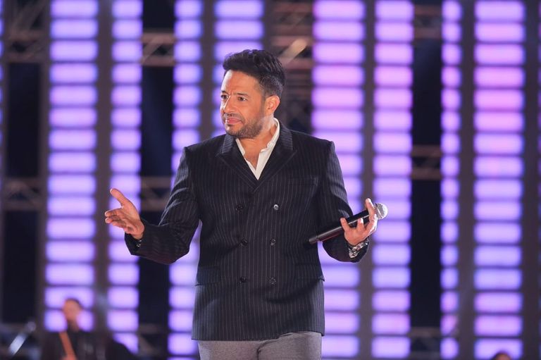 محمد حماقي في حفل رأس السنة