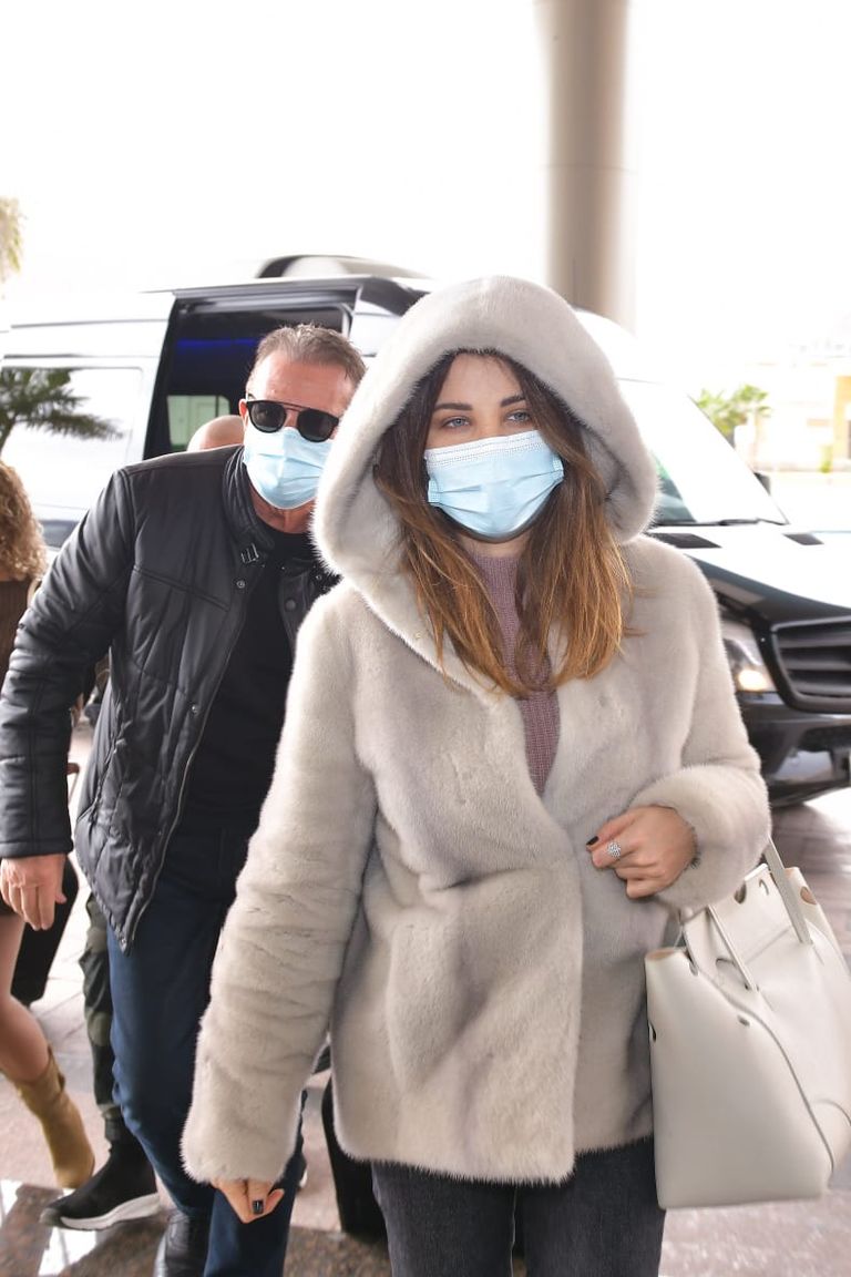 وصول نانسي عجرم إلى مصر استعدادا لحفل رأس السنة