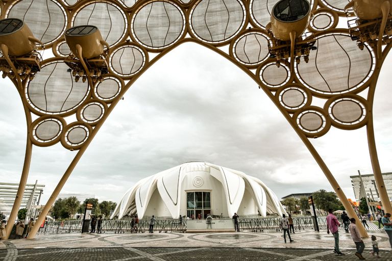 جانب من احتفالات 2022 في إكسبو دبي