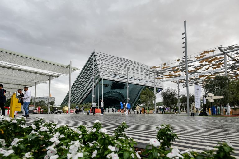 جانب من احتفالات 2022 في إكسبو دبي