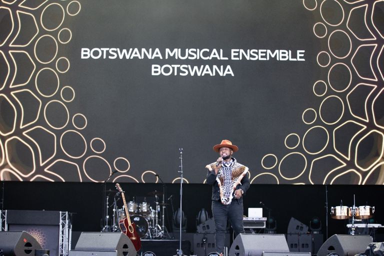 جانب من احتفالات 2022 في إكسبو دبي