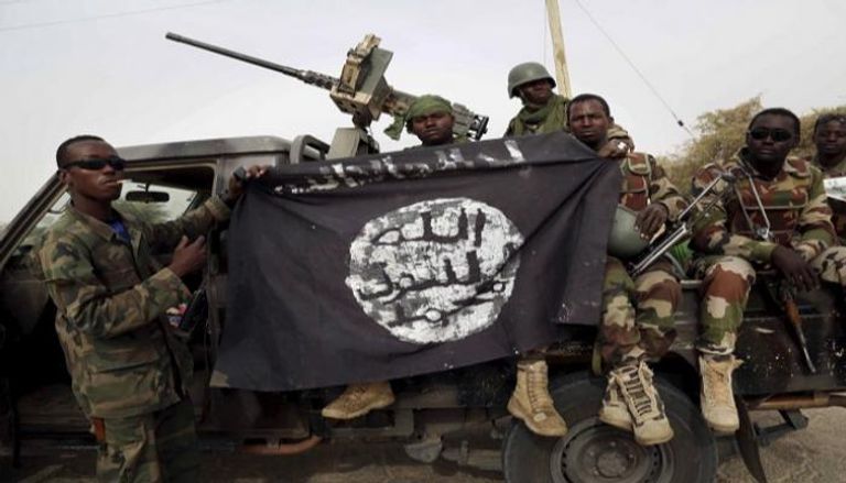 قوة نيجيرية بعد مطاردتها عناصر داعشية - أرشيفية