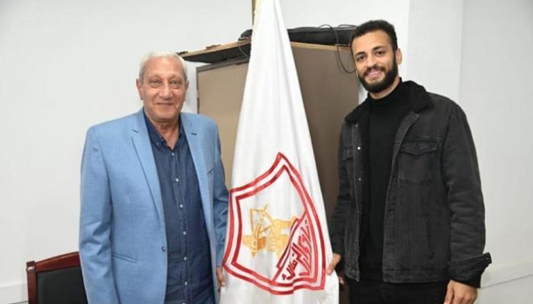 عمار حمدي مهاجم الزمالك الجديد