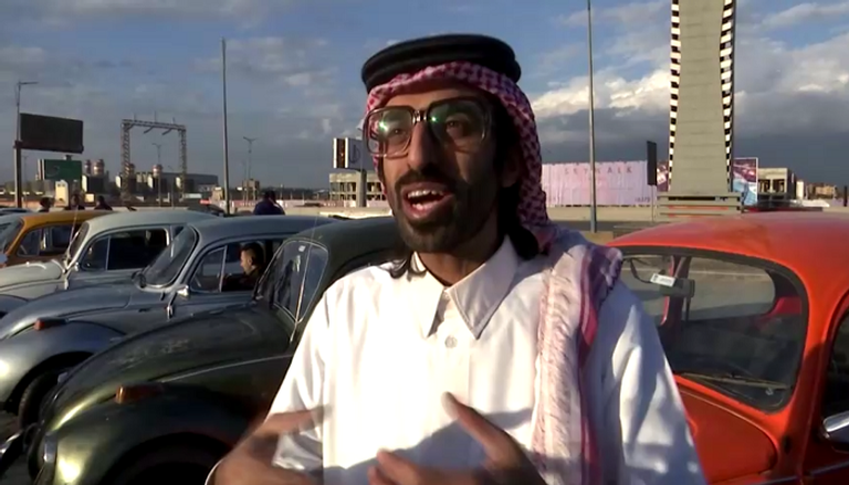 معيوف التميمي، سعودي يعشق سيارات البيتل  سيارات البيتل في مصر