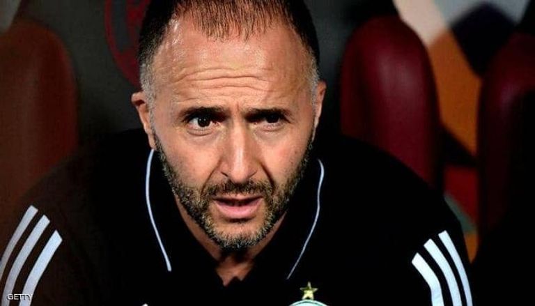 جمال بلماضي مدرب منتخب الجزائر