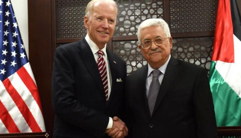 لقاء سابق بين الرئيس الفلسطيني ونظيره الأمريكي