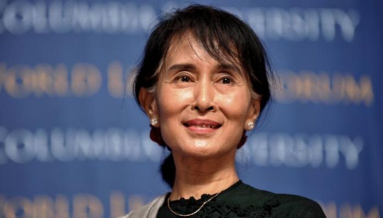 أونج سان سو تشي زعيمة ميانمار - أ.ف.ب