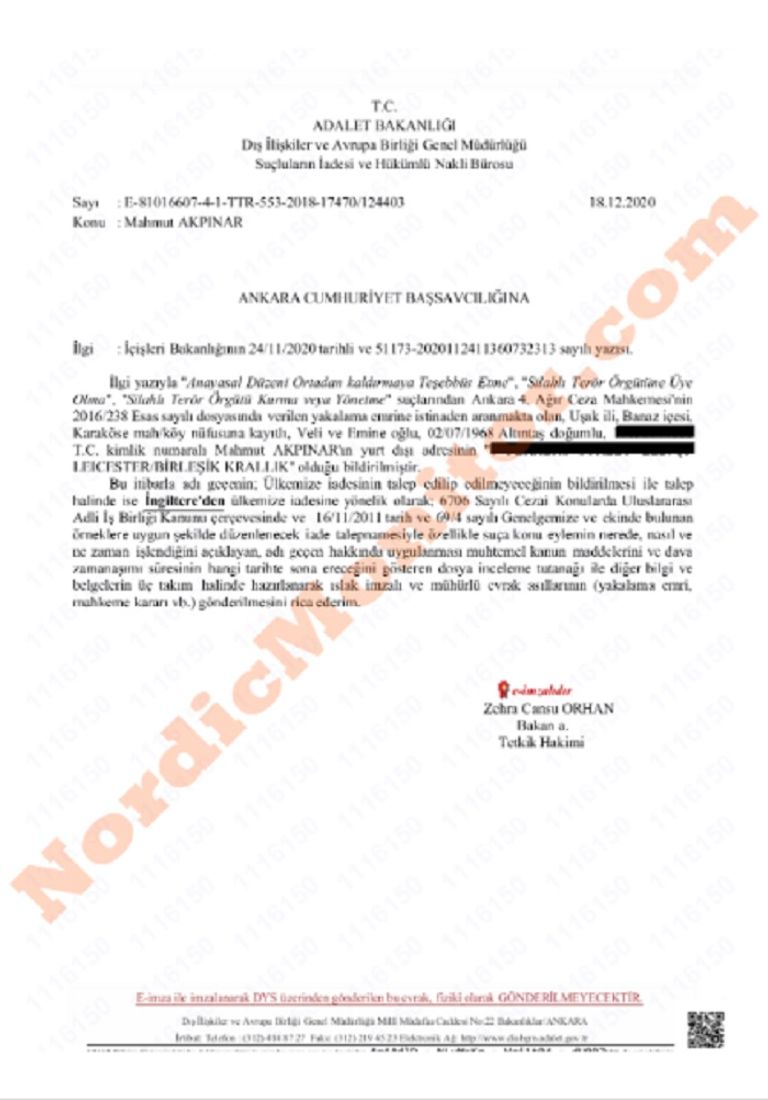 محمود أكبينار - نورديك مونيتور