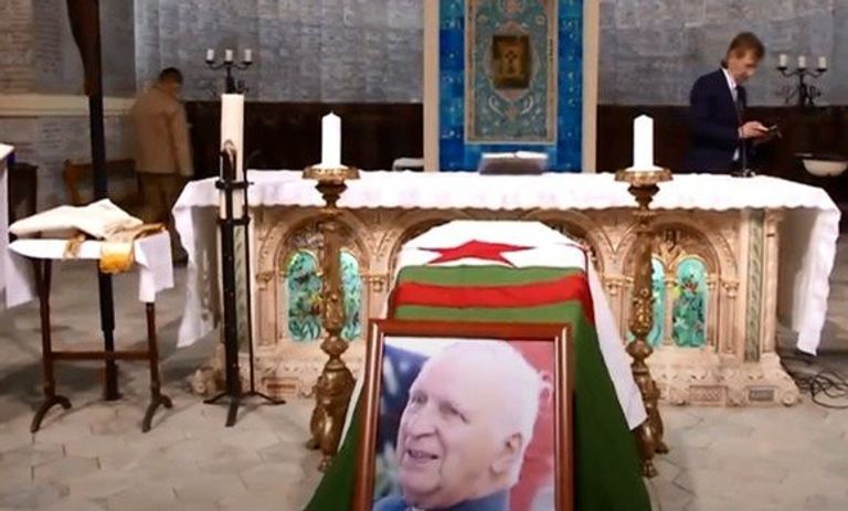 جنازة الراحل هنري تيسيي أسقف الكنيسة الجزائرية - أرشيفية الراحل هنري تيسيي أسقف الكنيسة الجزائرية