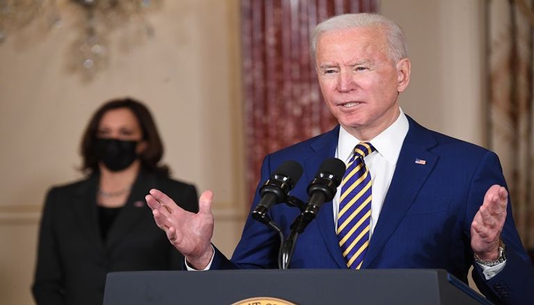 الرئيس الأمريكي جو بايدن - أ.ف.ب قوات الأمن تنتشر في شوارع ميانمار