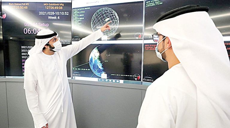 مسبار الأمل يدخل مدار المريخ في 9 فبراير المقبل 