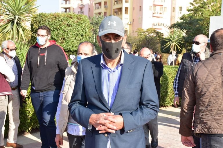 تشييع جثمان عزت العلايلي