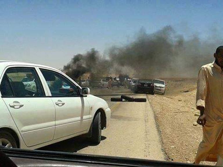 طريق الشويرف الرابط بين الغرب والجنوب الليبي