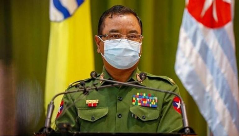 المتحدث باسم جيش ميانمار الجنرال زاو مين تون - أرشيفية