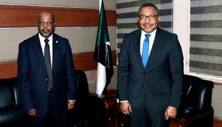وزير الخارجية السوداني يلتقي وفد الجنائية الدولية 