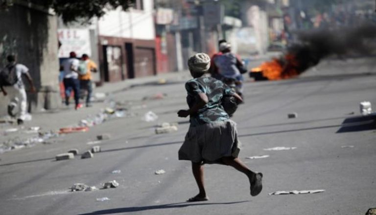 احتجاجات سابقة في هايتي - رويترز