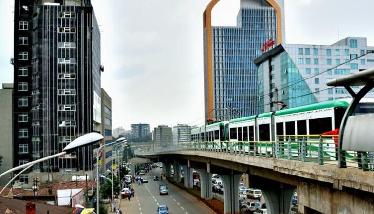 شوارع العاصمة الإثيوبية