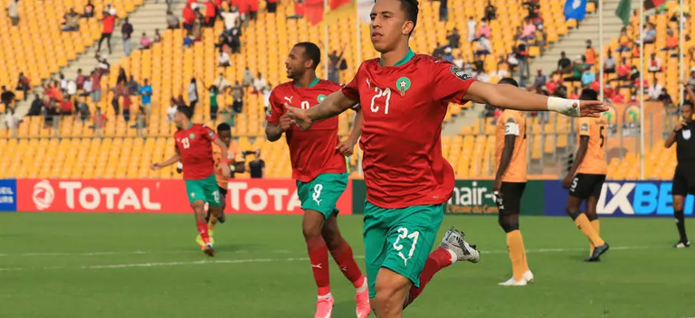 سفيان رحيمي منتخب المغرب للمحليين