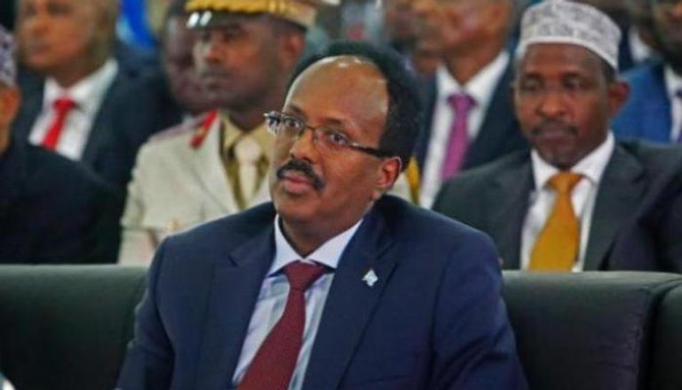 عبدالله فرماجو الرئيس الصومالي المنتهية ولايته دستوريا