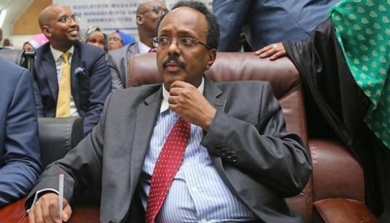 عبدالله فرماجو الرئيس الصومالي المنتهية ولايته دستوريا