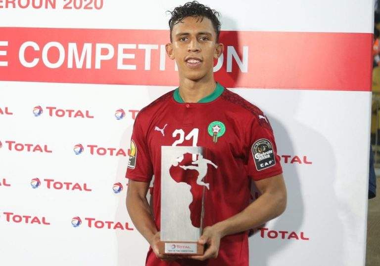 سفيان رحيمي منتخب المغرب للمحليين