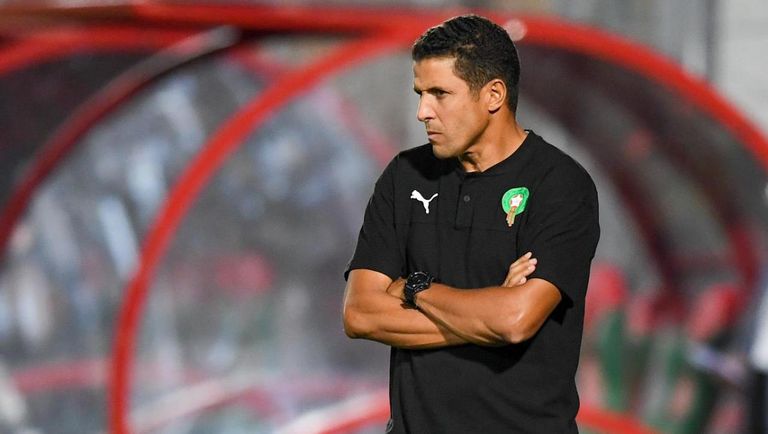 الحسين عموتة منتخب المغرب للمحليين