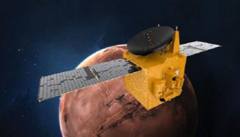 مسبار الأمل في طريقه إلى المريخ
