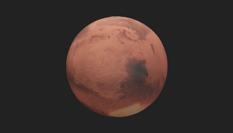 صورة مقربة لكوكب المريخ