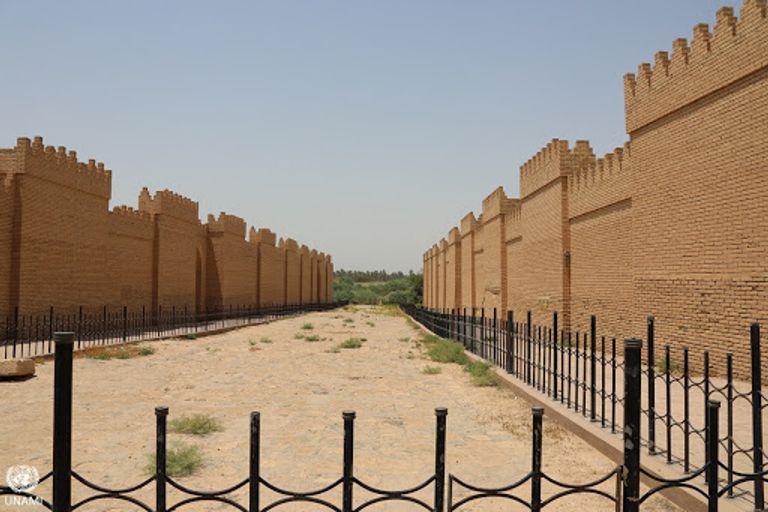 آثار مدينة بابل القديمة في العراق آثار مدينة بابل القديمة في العراق