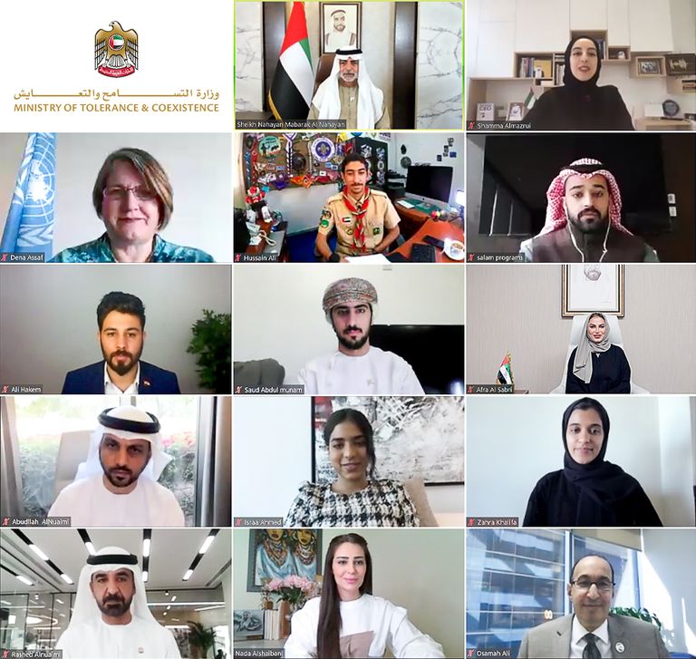 الشيخ نهيان بن مبارك آل نهيان وزير التسامح والتعايش