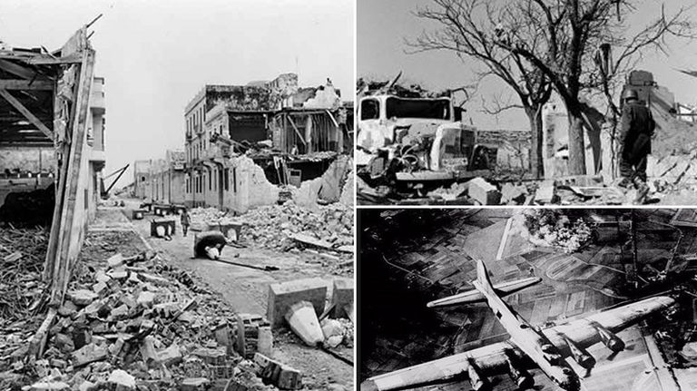 صور أرشيفية توثق لمجزرة الاحتلال الفرنسي ضد البلدة التونسية لافتة بمناسبة ذكرى مجزرة ساقية سيدي يوسف - أرشيفية