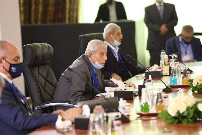 جانب من اجتماع الفصائل الفلسطينية بالقاهرة