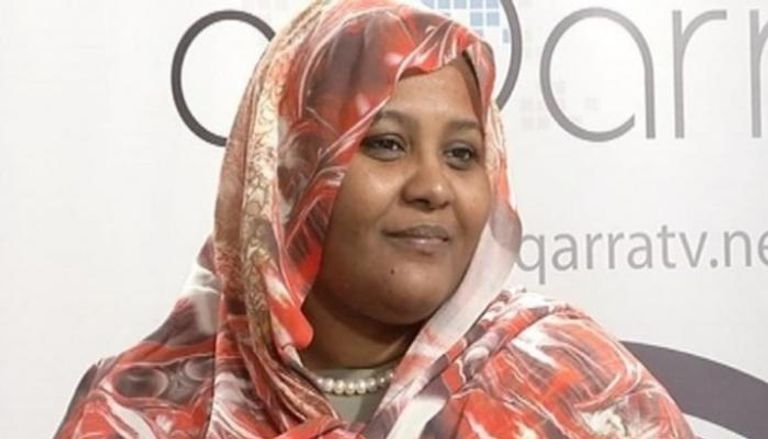 مريم المهدي وزيرة خارجية السودان