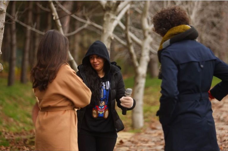 محمد محسن وزوجته هبة مجدي