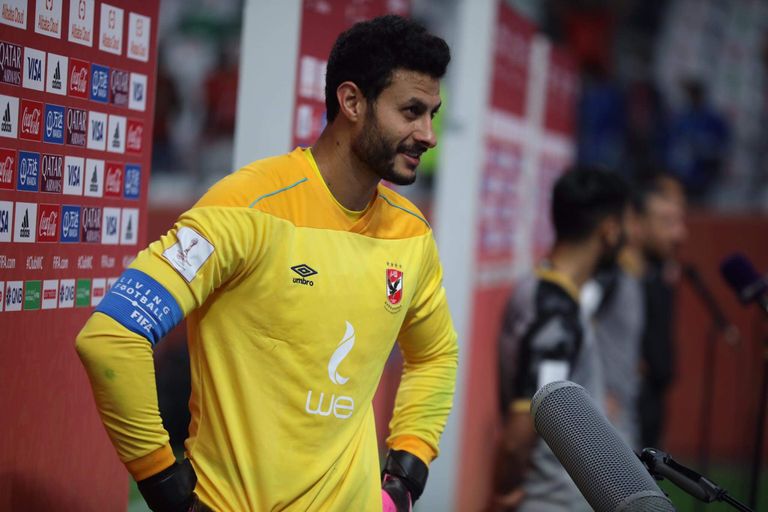 محمد الشناوي حارس الأهلي المصري