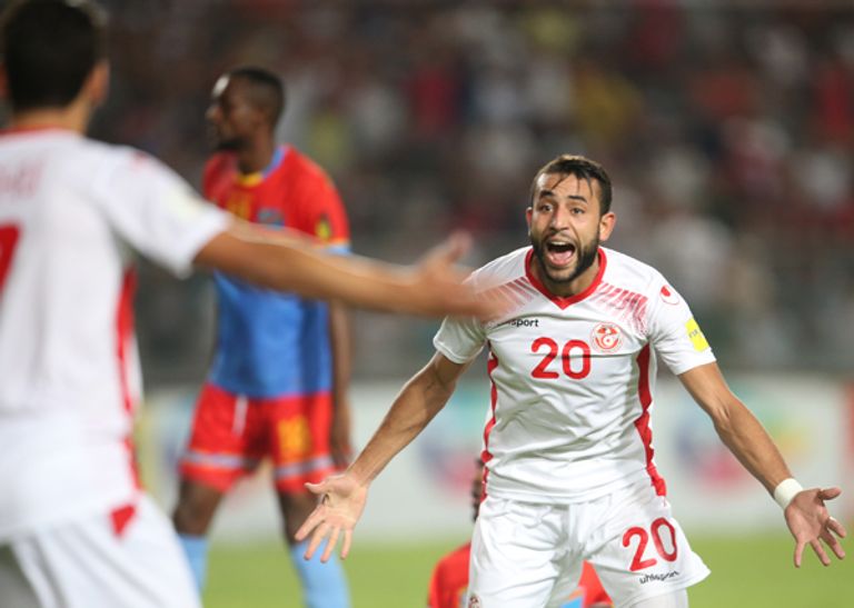 غيلان الشعلالي منتخب تونس