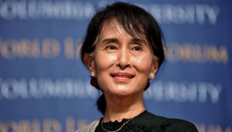 أونج سان سو تشي زعيمة ميانمار - أ.ف.ب