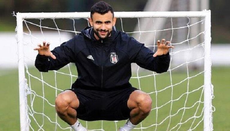 رشيد غزال لاعب ليستر سيتي المعار لبشكتاش
