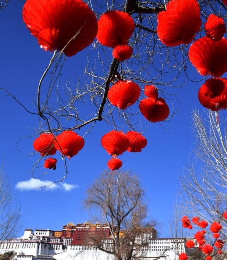 احتفالات السنتين الجديدتين في التبت