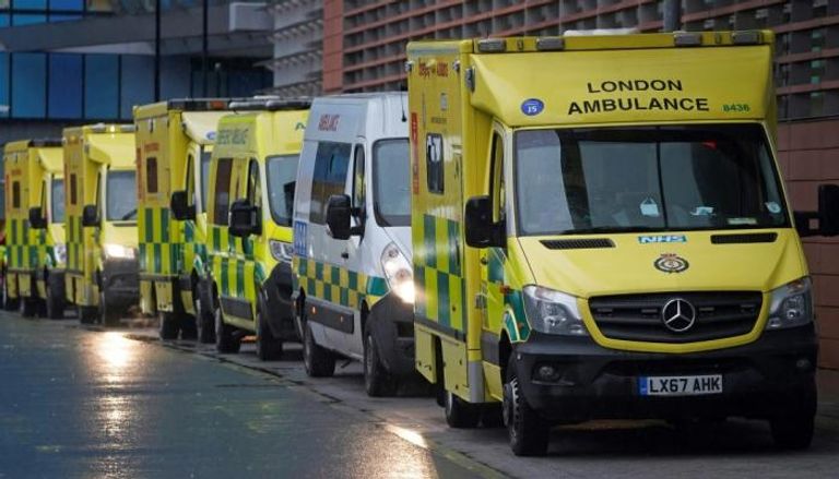سيارات إسعاف في لندن