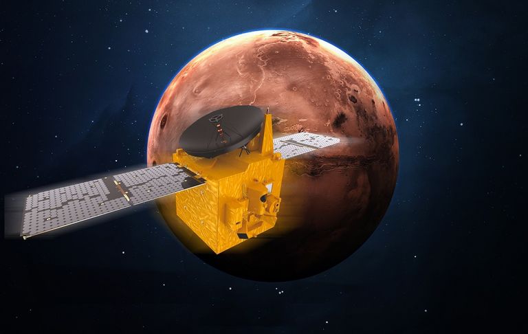مسبار الأمل الإماراتي يحلق بطموحات العرب إلى المريخ