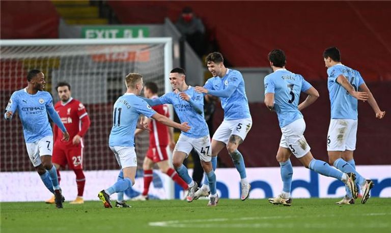 مانشستر سيتي متصدر جدول ترتيب الدوري الإنجليزي اكتسح ليفربول حامل اللقب مانشستر سيتي متصدر جدول ترتيب الدوري الإنجليزي